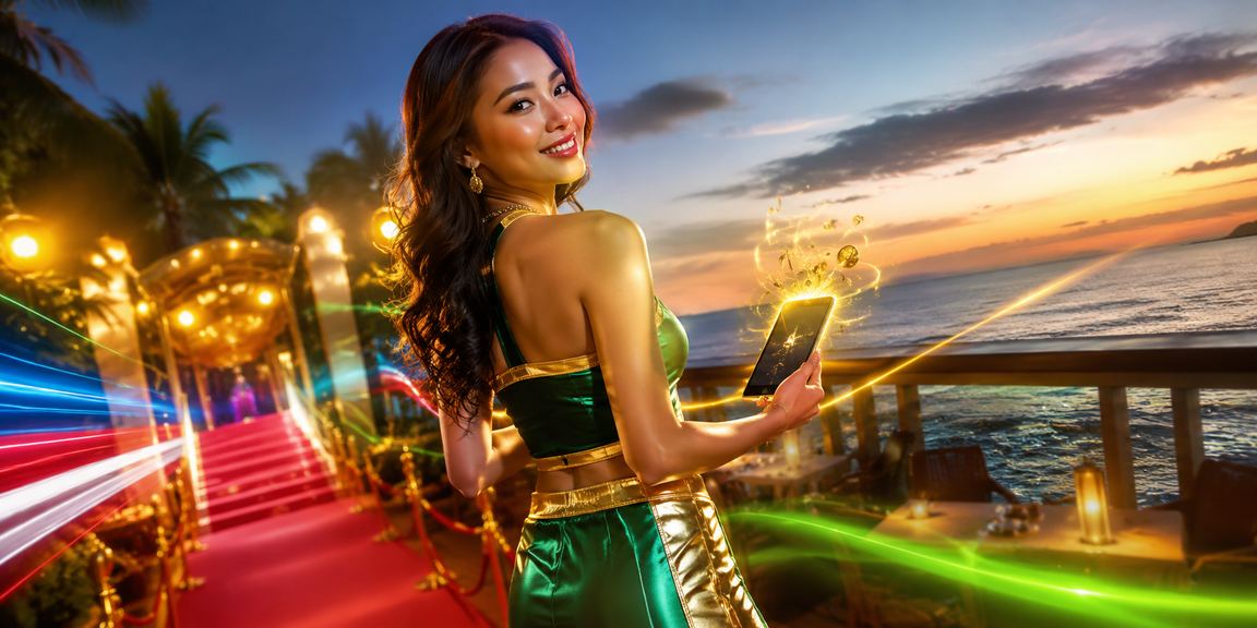 Pengguna Malaysia menggunakan telefon pintar untuk mengakses apl rm35 dan membuat deposit.