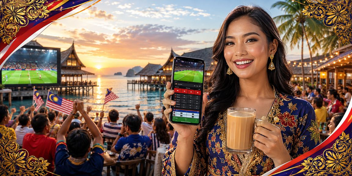 Pemain berbatik dari Terengganu menggunakan peranti mudah alih untuk kasino langsung rm35.
